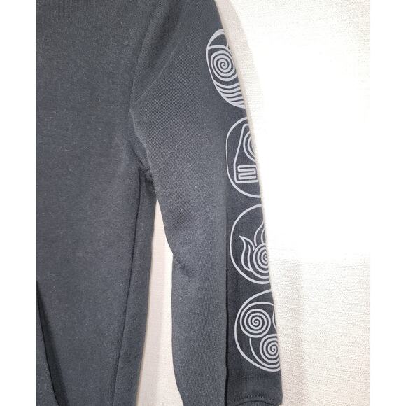 Avatar Last Airbender Kids black Hoodie small - Picture 4 of 7